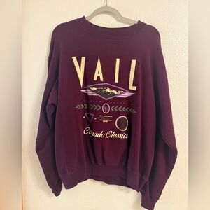 Vintage Vail Colorado Ski Sweater